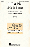 Il Est Ne Three-Part Treble choral sheet music cover